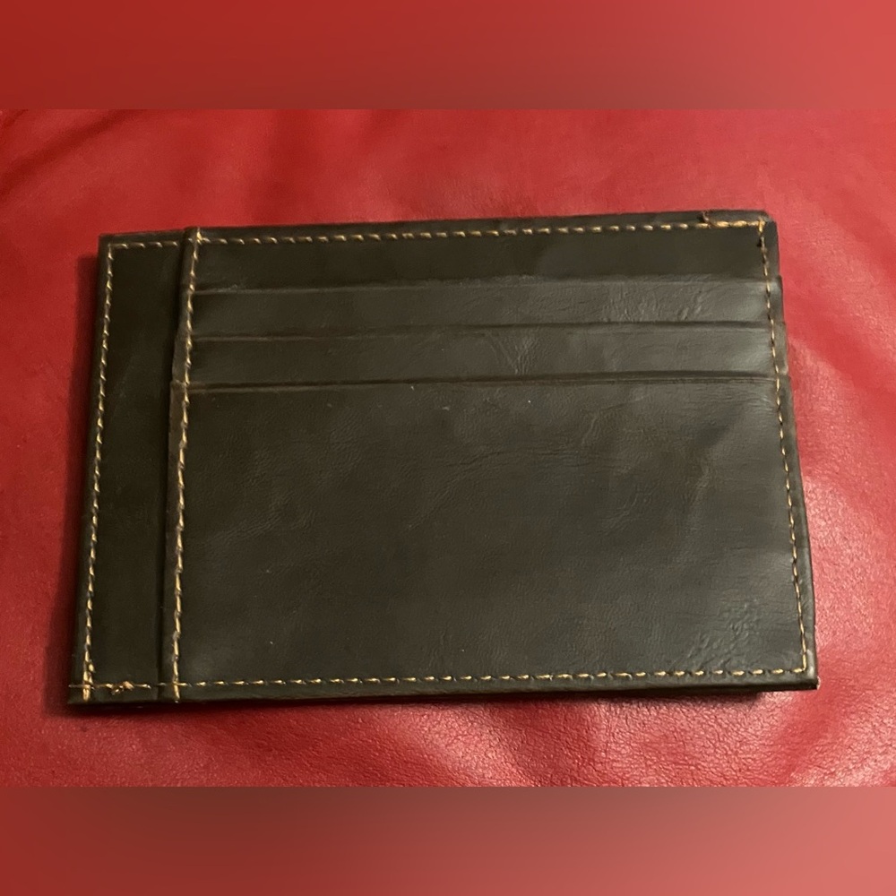 Credit card wallet.